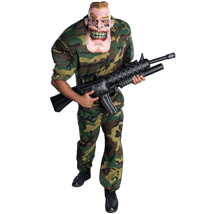 Big Bruizer Captain Punishment Adult Costume - Click Image to Close