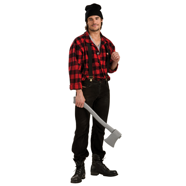Deluxe Lumberjack Adult Costume - Click Image to Close