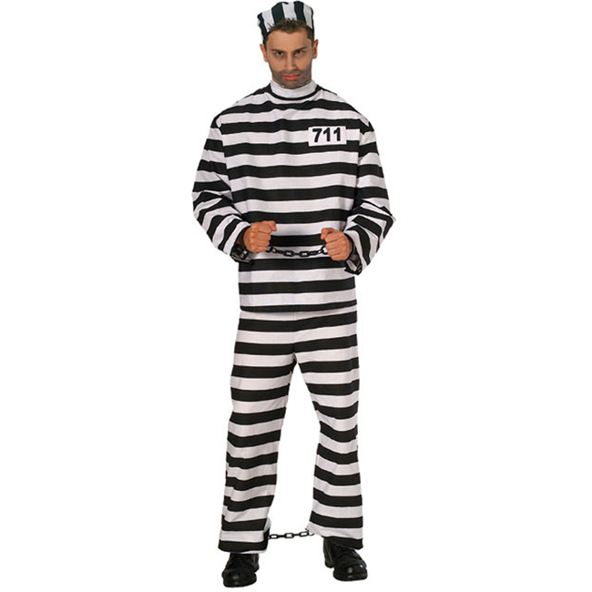Deluxe Prisoner Man Costume