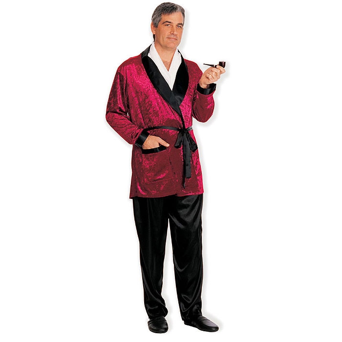 Man of the Mansion Smoking Jacket - Click Image to Close