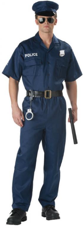 Police Adult Costume - Click Image to Close