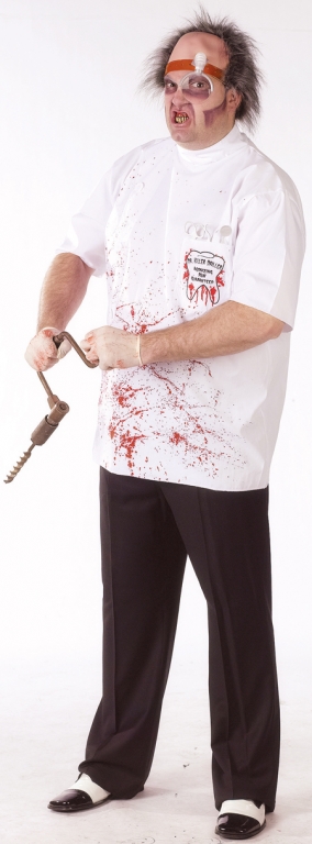 Dr Killer Driller Adult Plus Size Costume - Click Image to Close