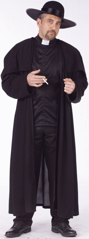 Priest Deluxe Adult Costume - Click Image to Close