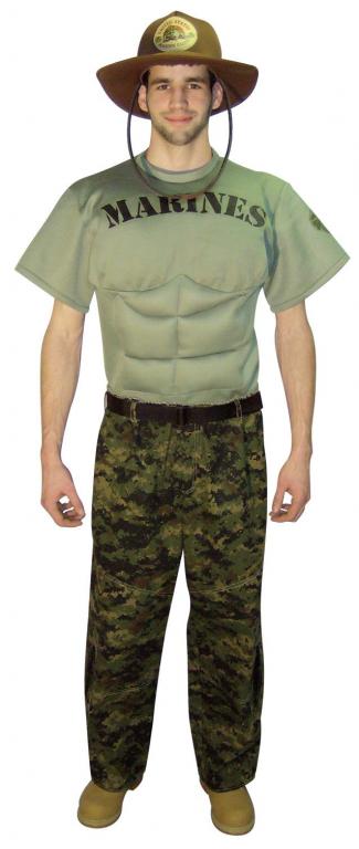 Marine Adult Costume - Click Image to Close