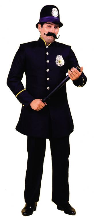 Keystone Cop Adult Costume - Click Image to Close