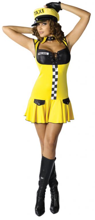 Sexy Cabbie Adult Costume - Click Image to Close