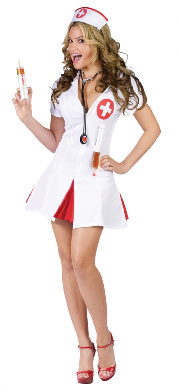 Say Ahhh Nurse Adult Costume - Click Image to Close