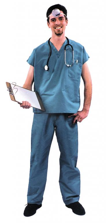 Medical Scrubs Adult Costume