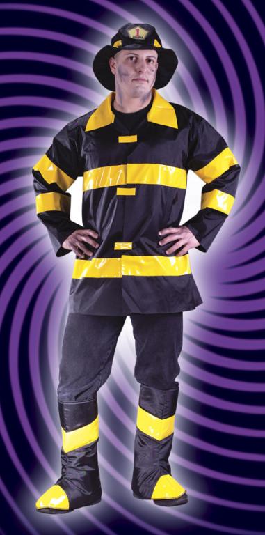 Fireman Adult Costume - Click Image to Close