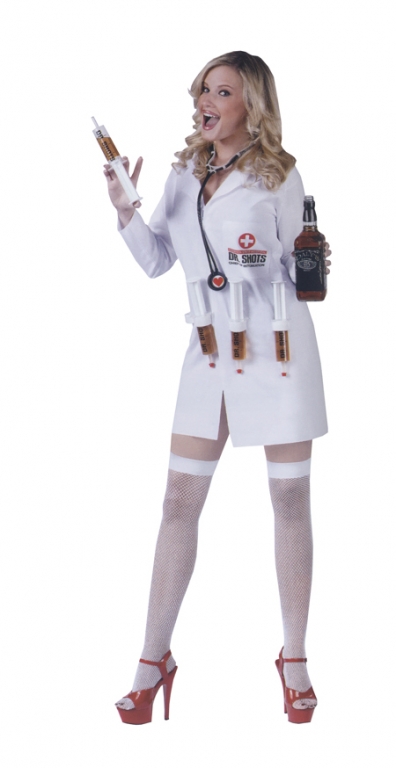 Dr Shots Adult Costume - Click Image to Close