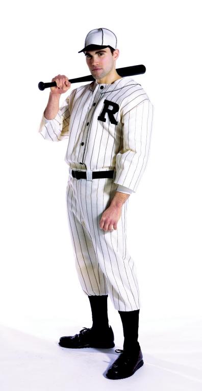 Old Tyme Baseball Player Adult Costume - Click Image to Close