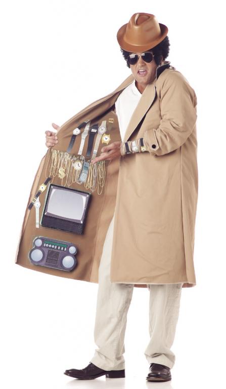 Street Entrepreneur Adult Costume - Click Image to Close