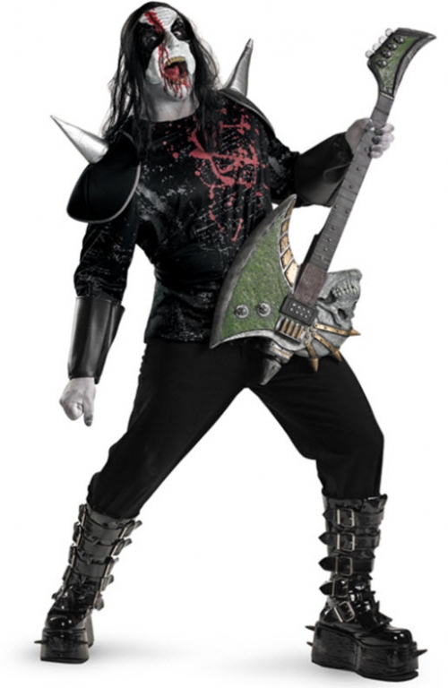 Metal Mayhem Plus Size Adult Costume