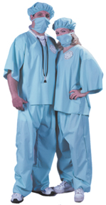 Doctor Doctor Adult Costume - Click Image to Close