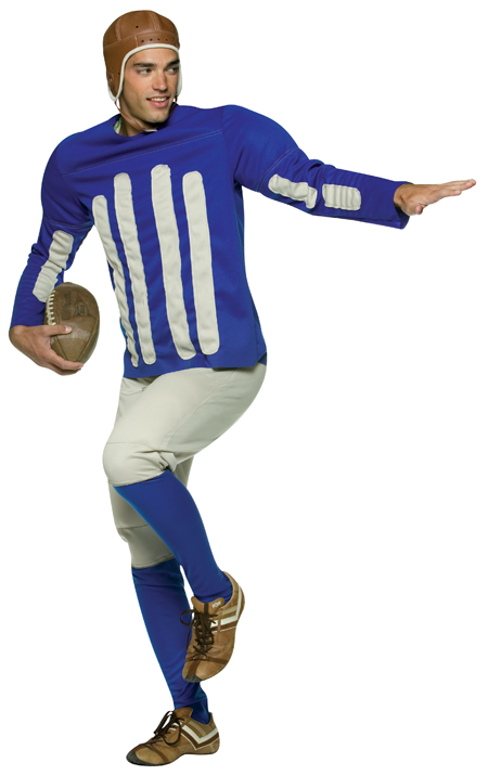 Old Tyme Football Player Adult Costume - Click Image to Close