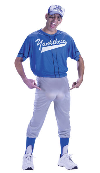 Baseball Nut Adult Costume - Click Image to Close