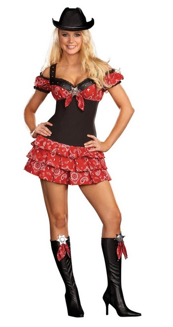 Sexy Cowgirl Costume - Click Image to Close