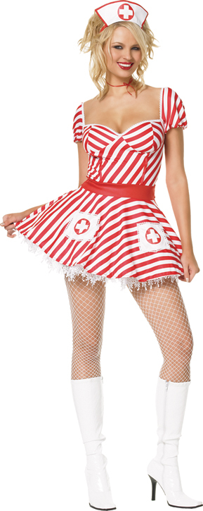 Candy Striper Sexy Adult Costume - Click Image to Close