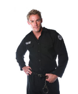 Policeman Adult Shirt - Click Image to Close