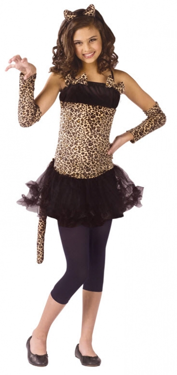 Wild Cat Teen Costume - Click Image to Close