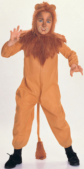 Wizard Of Oz: Cowardly Lion Child Costume - Click Image to Close