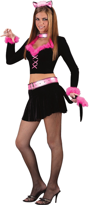 Purr fect Lady Teen Costume - Click Image to Close