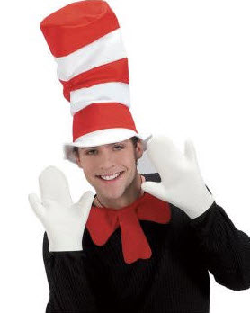 Cat In The Hat Mitts - Click Image to Close