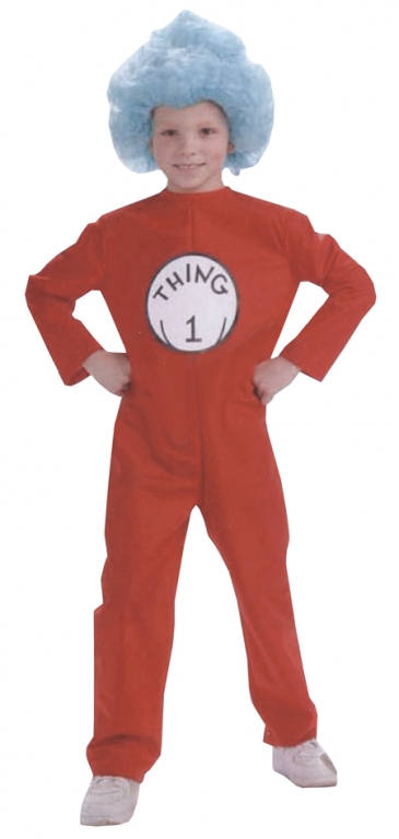 Dr Seuss Thing 1 Costume - Click Image to Close