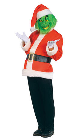 Grinch Deluxe Adult Costume - Click Image to Close