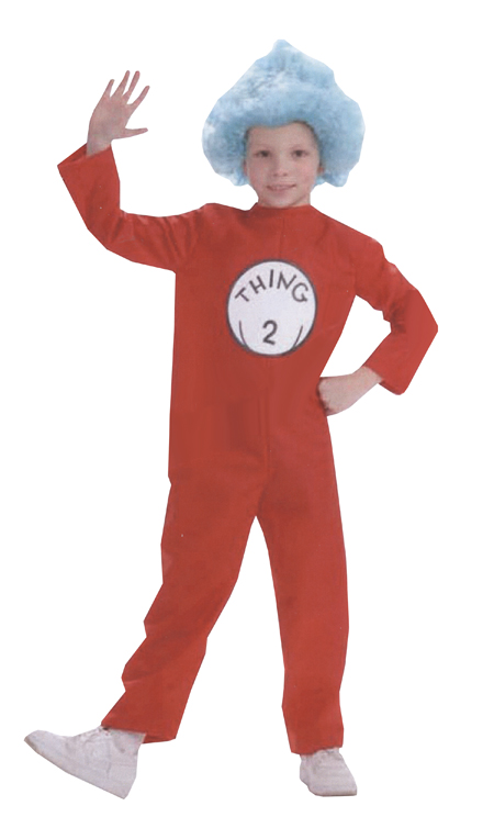 Dr Seuss Thing 2 Costume - Click Image to Close