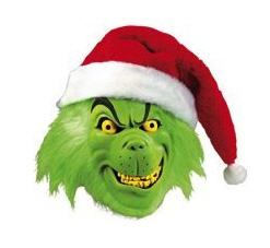 Deluxe Grinch Mask Costume - Click Image to Close