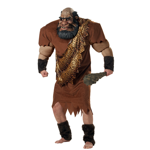 Cro-Magnon Caveman Adult Costume - Click Image to Close