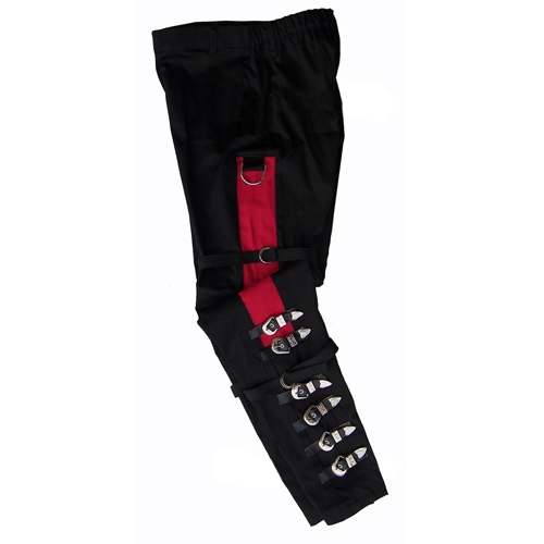 Michael Jackson Bad Buckle Adult Pants - Click Image to Close