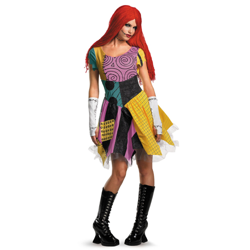 Nightmare Before Christmas Sassy Sally Adult Costume - Click Image to Close