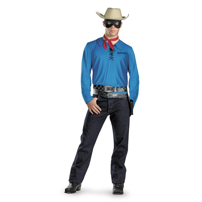 The Lone Ranger Classic Adult Costume - Click Image to Close