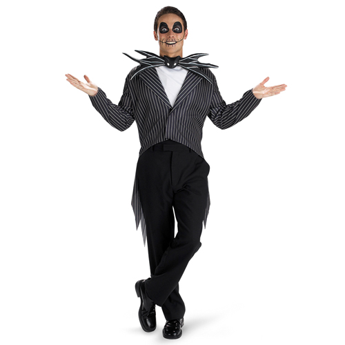 Nightmare Before Christmas Jack Skellington Adult Costume - Click Image to Close