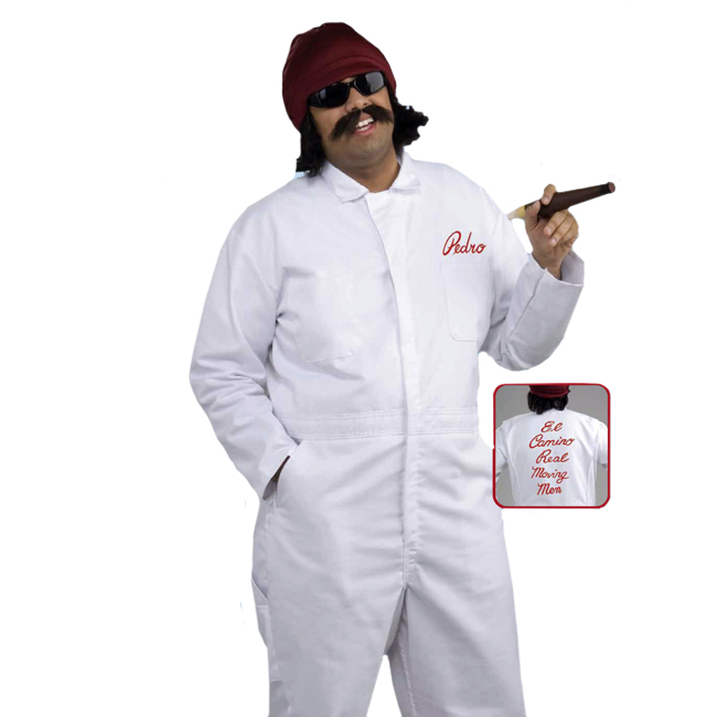 Cheech El Camino Movers Adult Costume - Click Image to Close