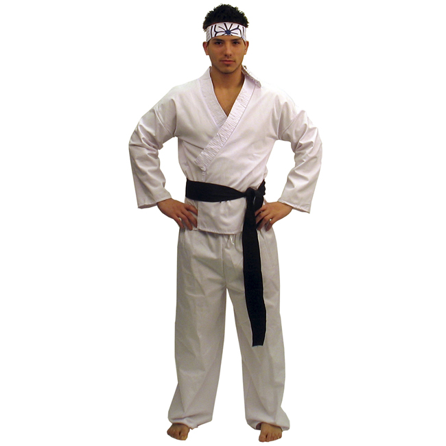 The Karate Kid Daniel-San Deluxe Adult Costume - Click Image to Close