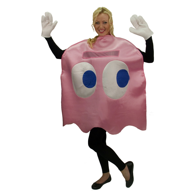 Pac-Man Pinky Deluxe Adult Costume - Click Image to Close