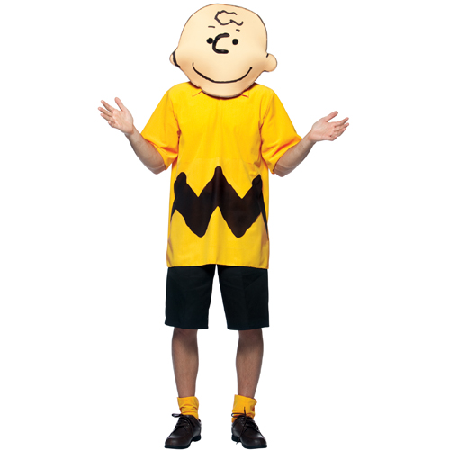 Peanuts Charlie Brown Adult Costume - Click Image to Close