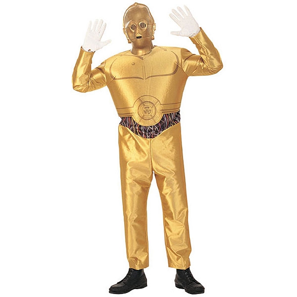 C-3PO Adult Star Wars Costume - Click Image to Close