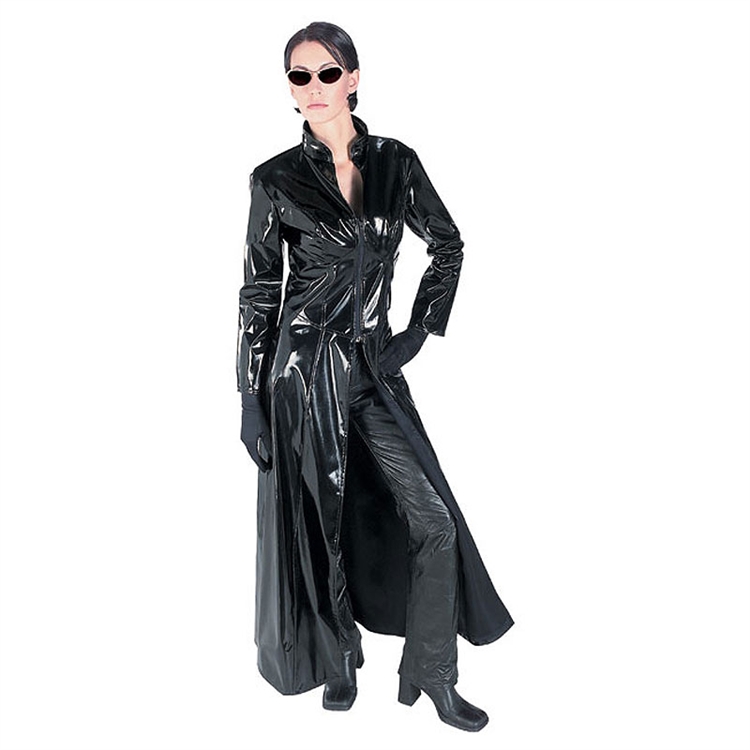 Matrix 2 Deluxe Trinity Adult Costume - Click Image to Close