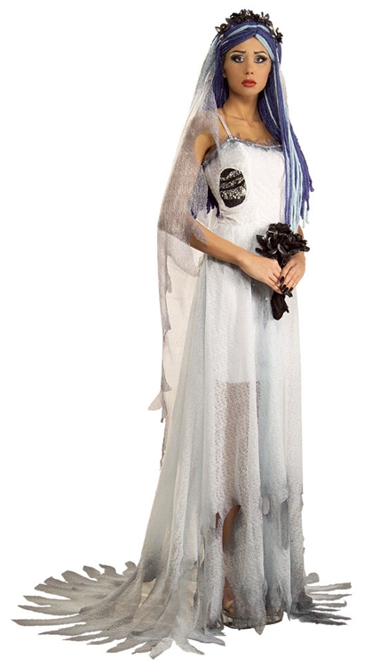 Adult Corpse Bride Deluxe Costume - Click Image to Close