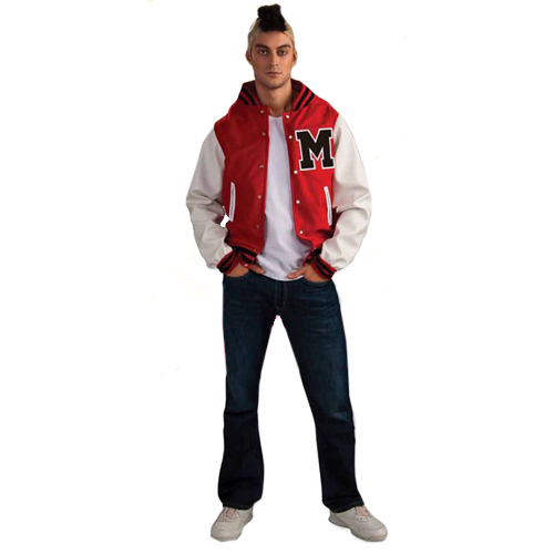 Glee Puck Football Player Adult Costume - Click Image to Close
