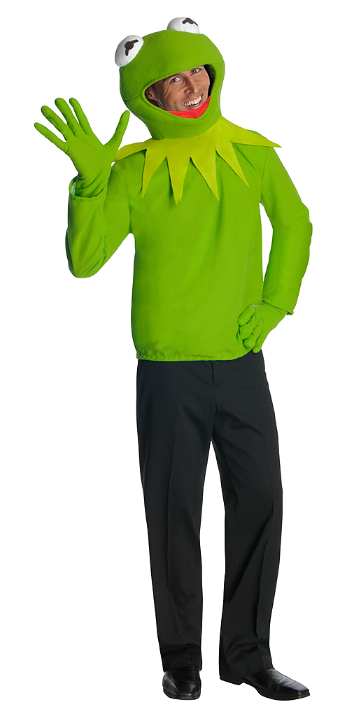 The Muppets Kermit Adult Costume - Click Image to Close