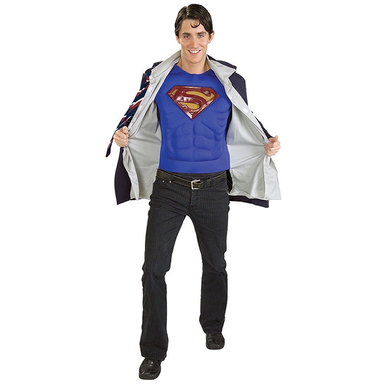 Clark Kent Superman Adult Costume - Click Image to Close
