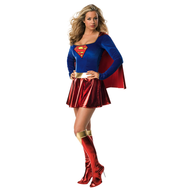Supergirl Sexy Adult Costume - Click Image to Close