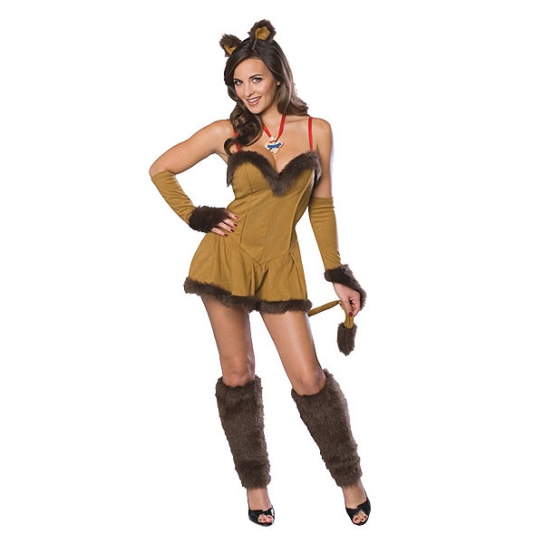 Cowardly Lion Sexy Adult Costume - Click Image to Close