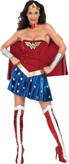 Adult Wonder Woman Sexy Costume - Click Image to Close