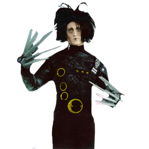 Edward Scissorhands Adult Costume - Click Image to Close